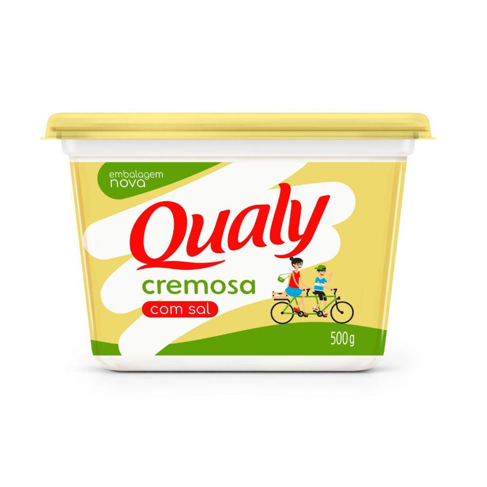 Margarina Qualy 500G - Com Sal