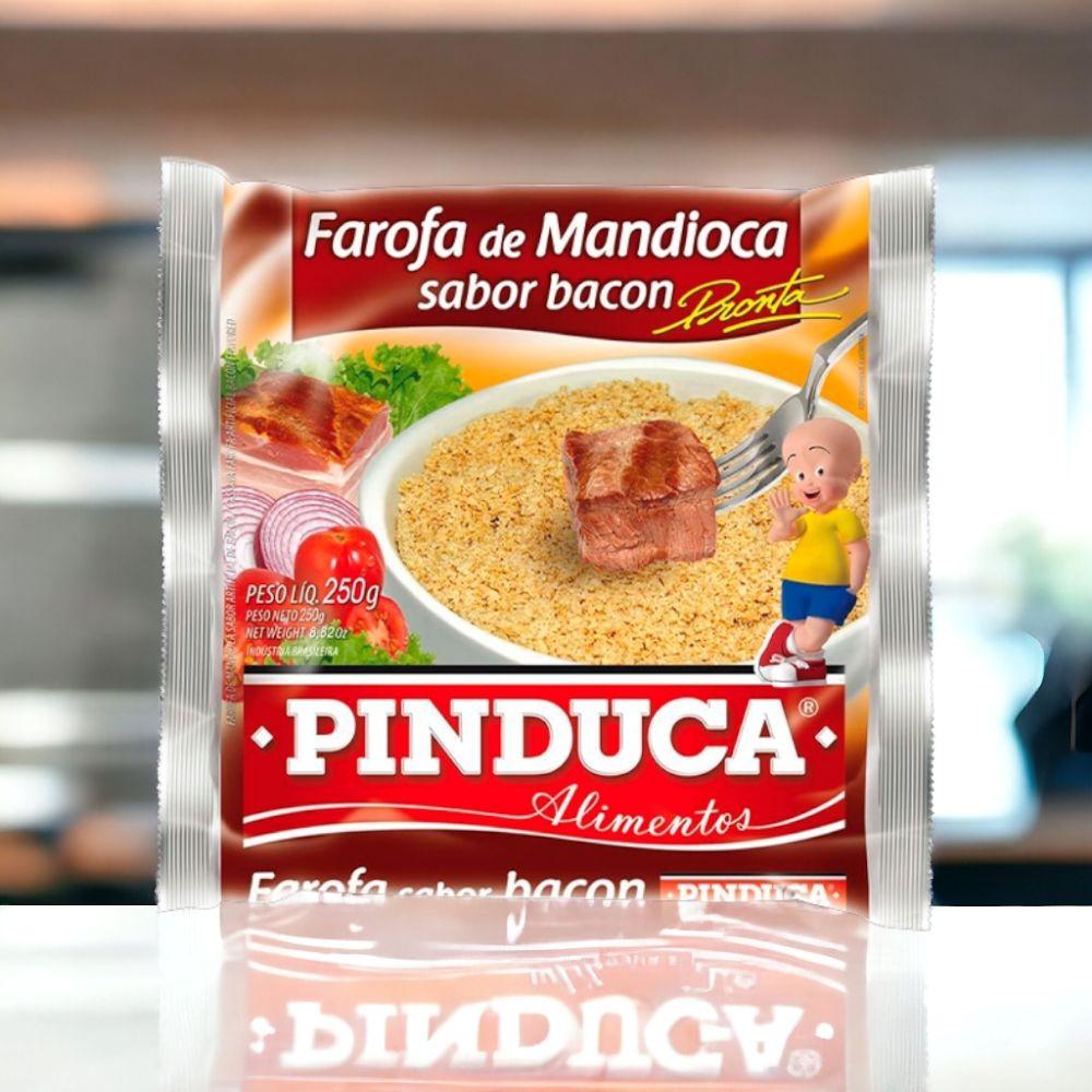 Farofa de Mandioca Sabor Bacon - Pinduca 250G