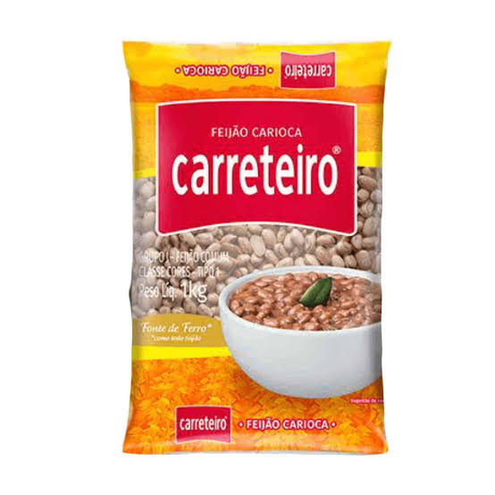 Feijão Carioca - Carreteiro 1KG