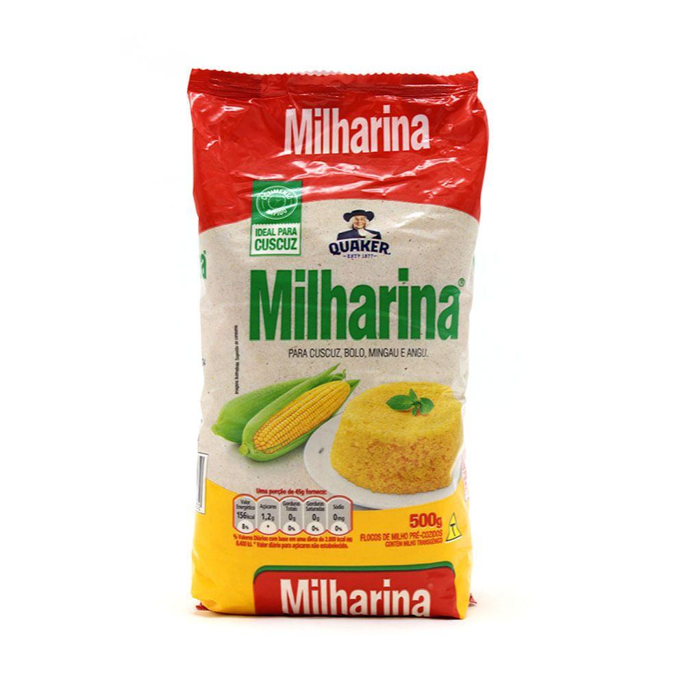 Milharina para Cuscuz, Bolo, Mingau e Angu 500G