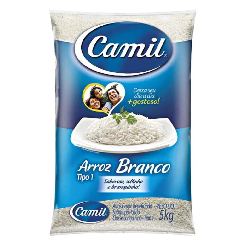 Arroz Branco - Camil 5KG