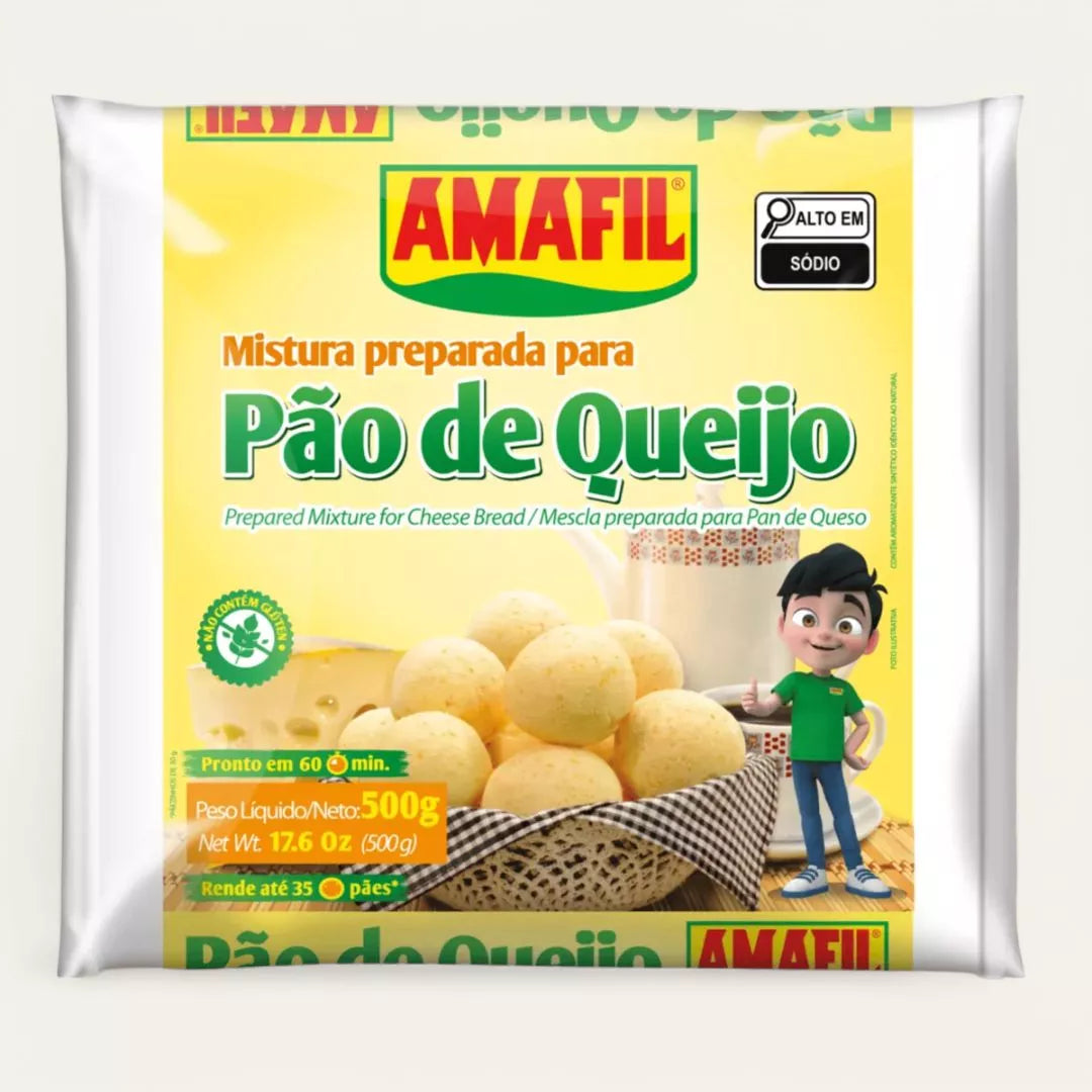 Mistura para Pão de Queijo - Amafil 500G