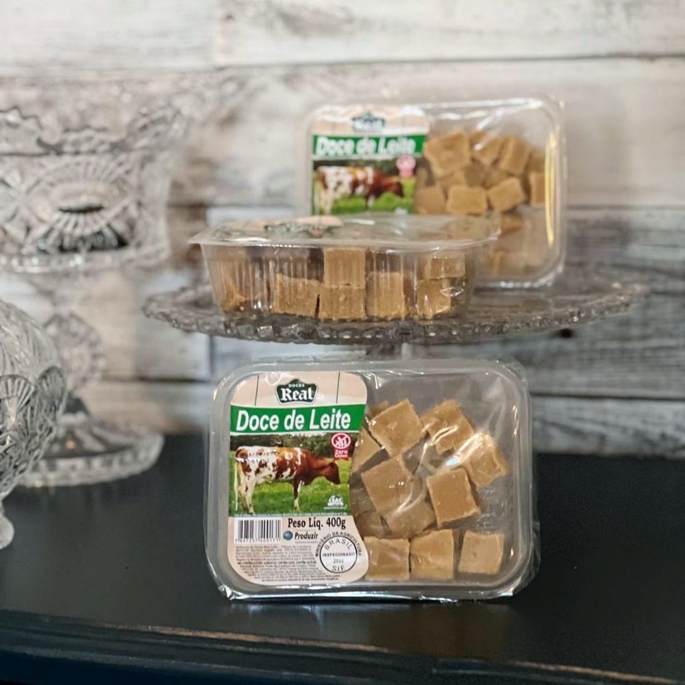 Doce de Leite em Cubos - Doces Real 400G
