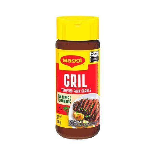 Grill Tempero para Carnes - Maggi 120G