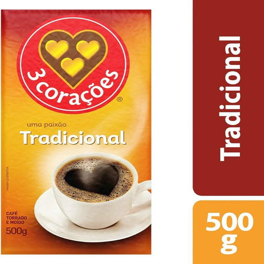 Café Tradicional - 3 Corações 500G