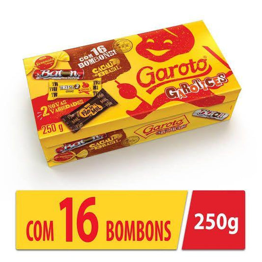 Caixa de bombom - Garoto 250G