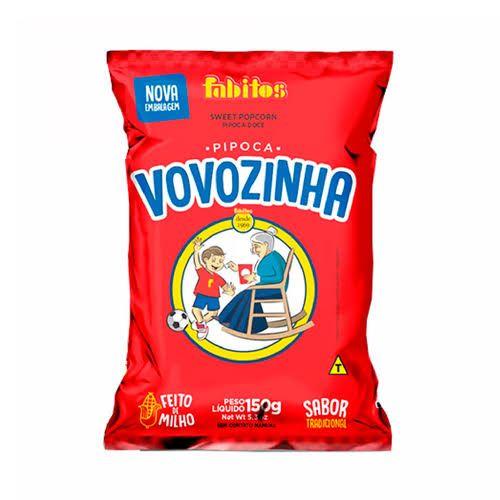 Pipoca Doce Vovozinha - Fabitos 150G