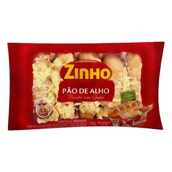 Pão de Alho com Queijo Tradicional / Apimentado - Zinho 300G