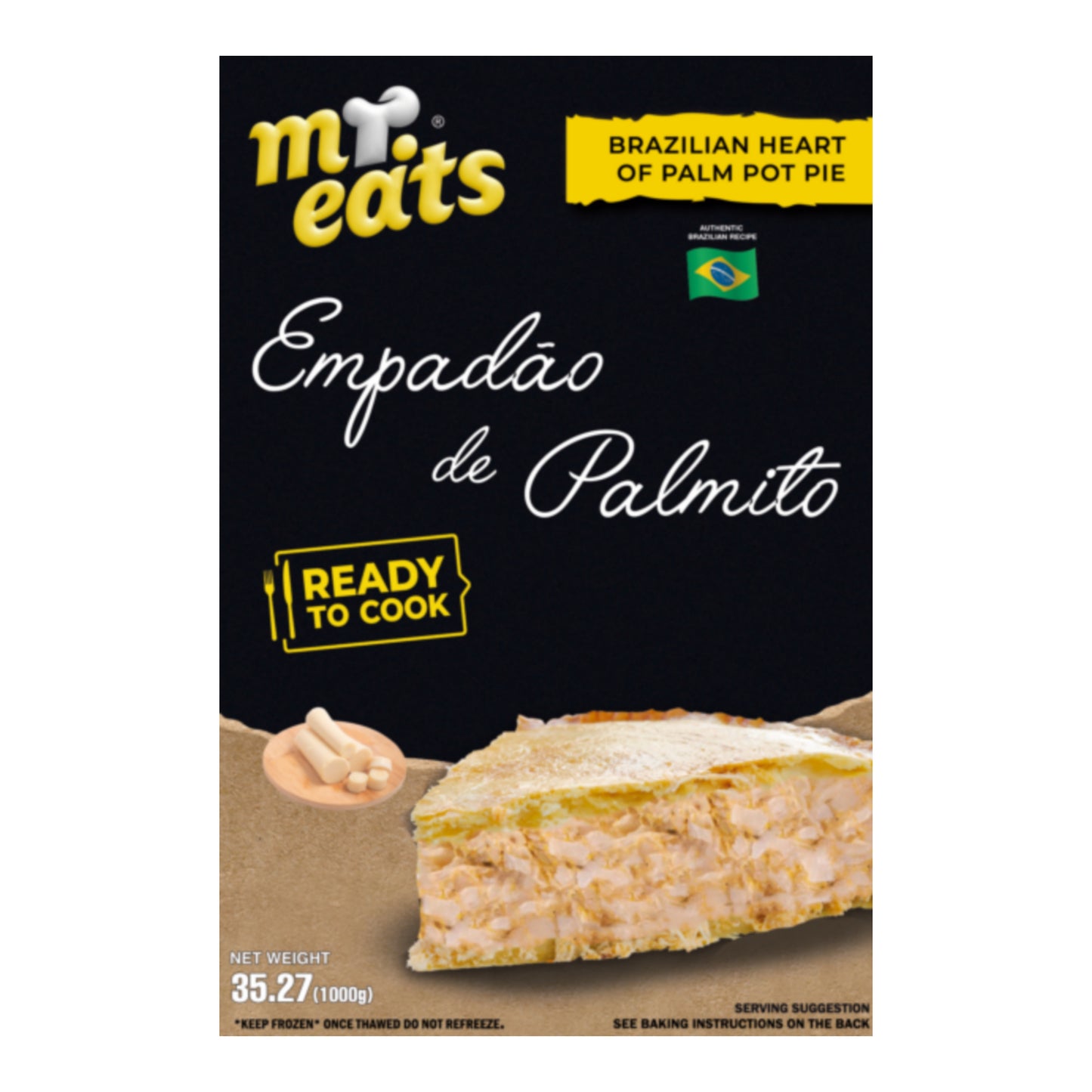 Empadão de Palmito - Mr. Eats 1KG