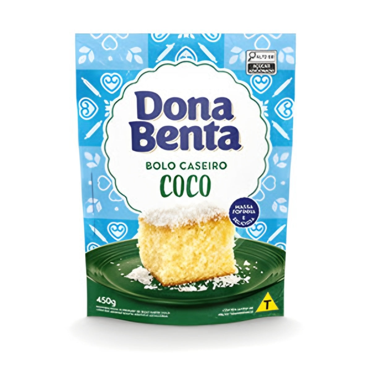 Mistura para Bolos Cenoura/Aipim/Coco - Dona Benta 450G