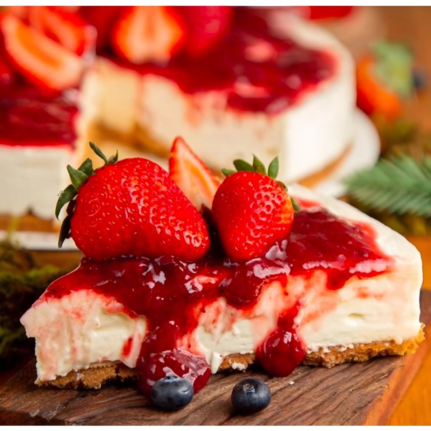 Cheesecake de Frutas Vermelhas