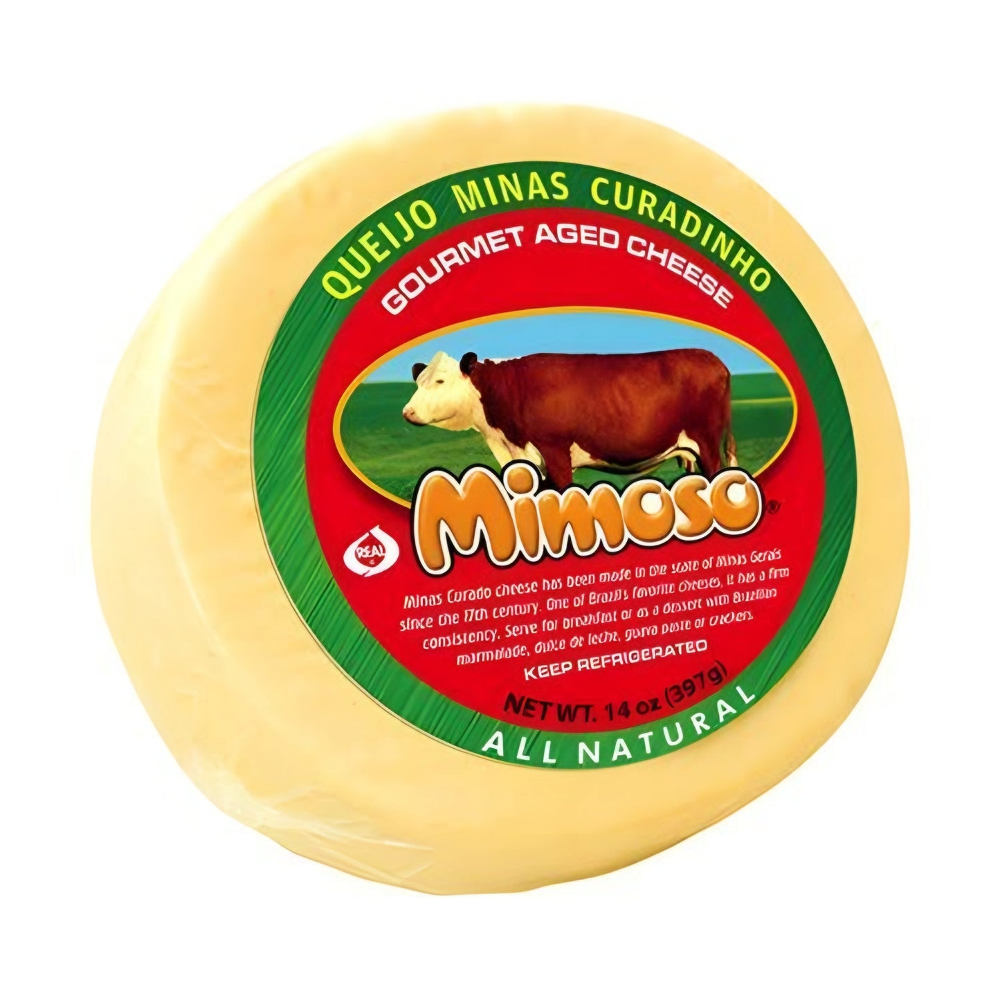 Queijo Minas Curadinho - Mimoso 397G