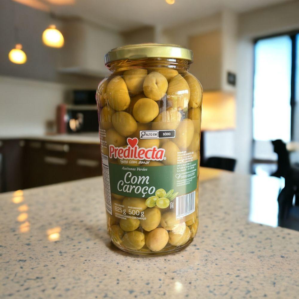 Green Olives with Stones - Predilecta 500G