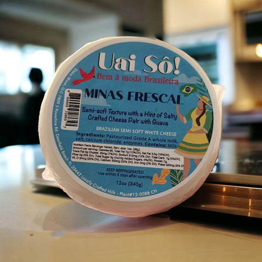 Fresh Minas Cheese - Uai Sô 340G