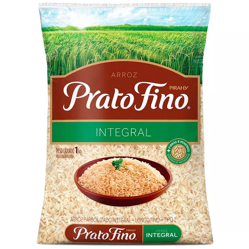 Arroz Integral - Prato Fino 1KG