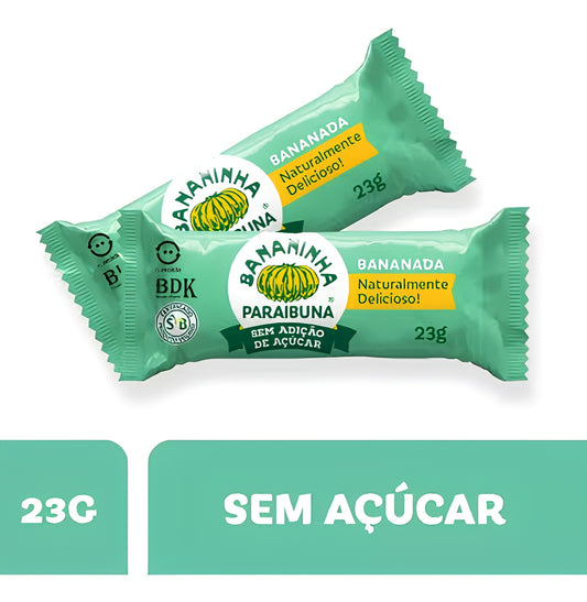 Bananinha Paraibuna sem açúcar 23G