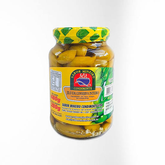 Jiló Inteiro - Sabor Mineiro 490G