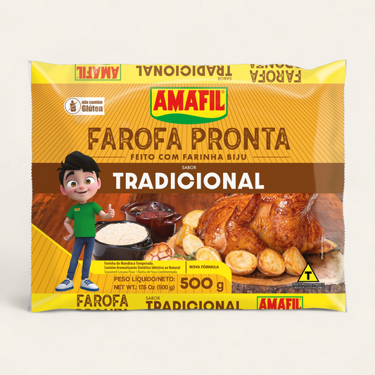 Farofa Pronta - Amafil 500G