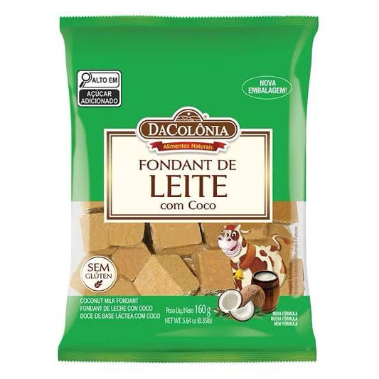 Fondant de Leite com Coco - DaColônia 160G