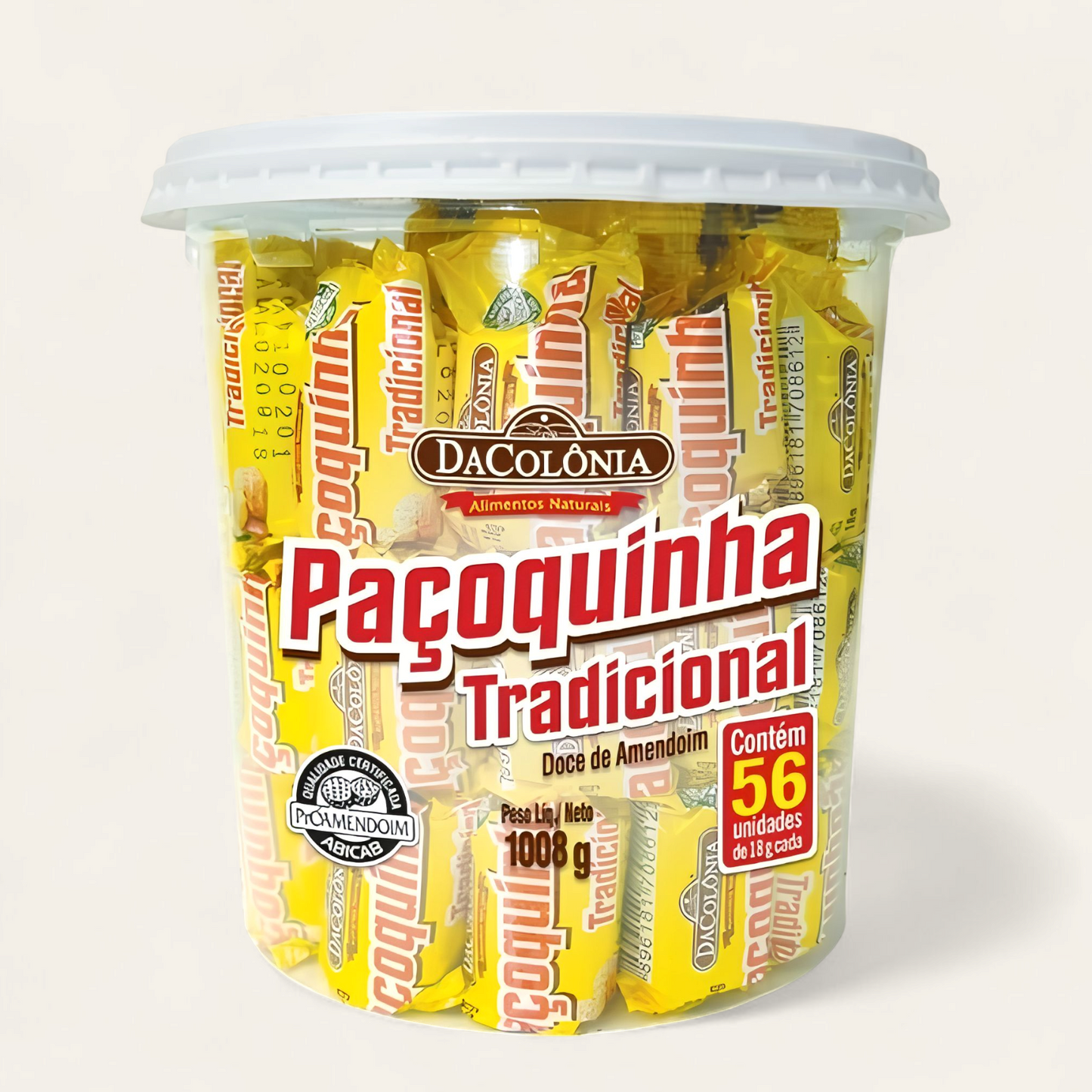 Paçoquinha Tradicional - DaColônia 1KG