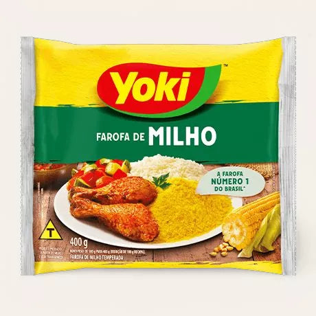 Farofa Pronta de Milho - Yoki 400G