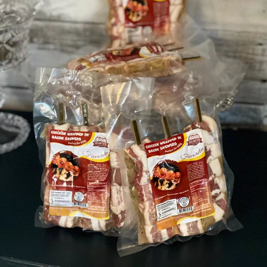 Espetinho de Frango C/ Bacon