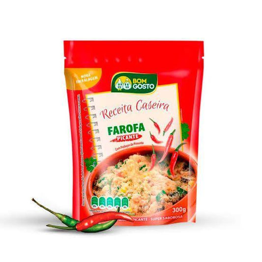 Farofa Picante - Bom Gosto 300G