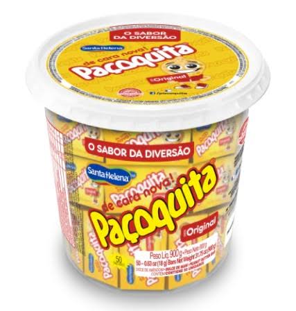 Paçoquita Retangular - Santa Helena 900G
