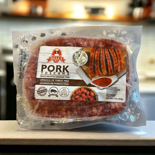 Linguiça Toscana Fina - Bela Chef 454G