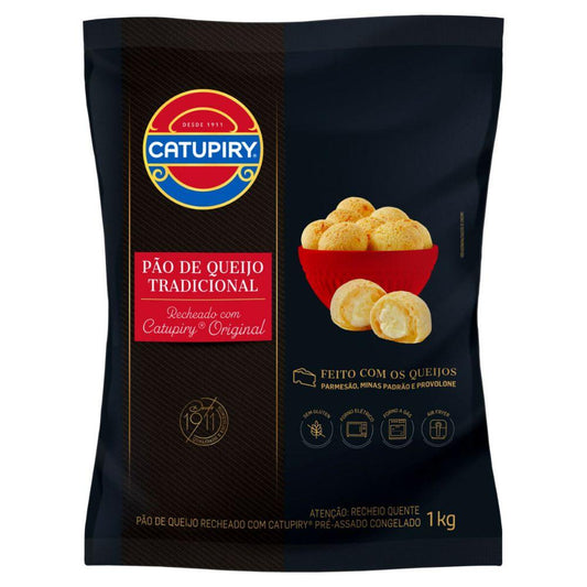 Pão de Queijo Recheado com Catupiry 1KG