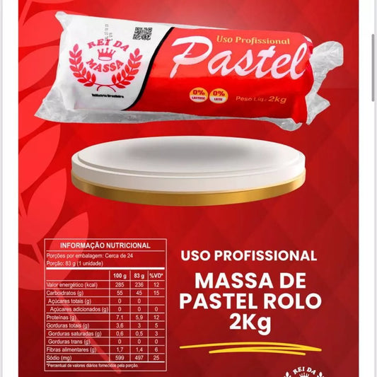 Massa de Pastel - Rei das Massas 2KG